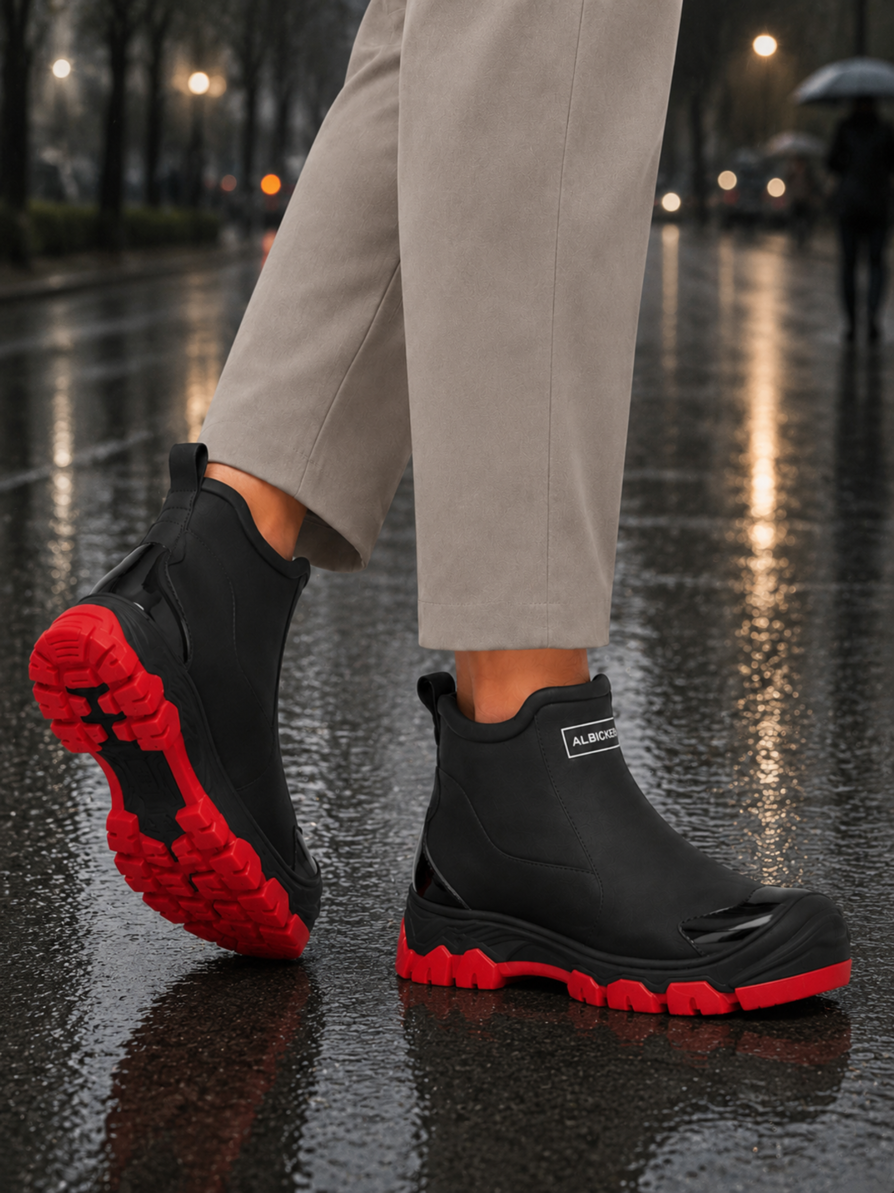 Women's Waterproof Slip Resistant Rain Boots