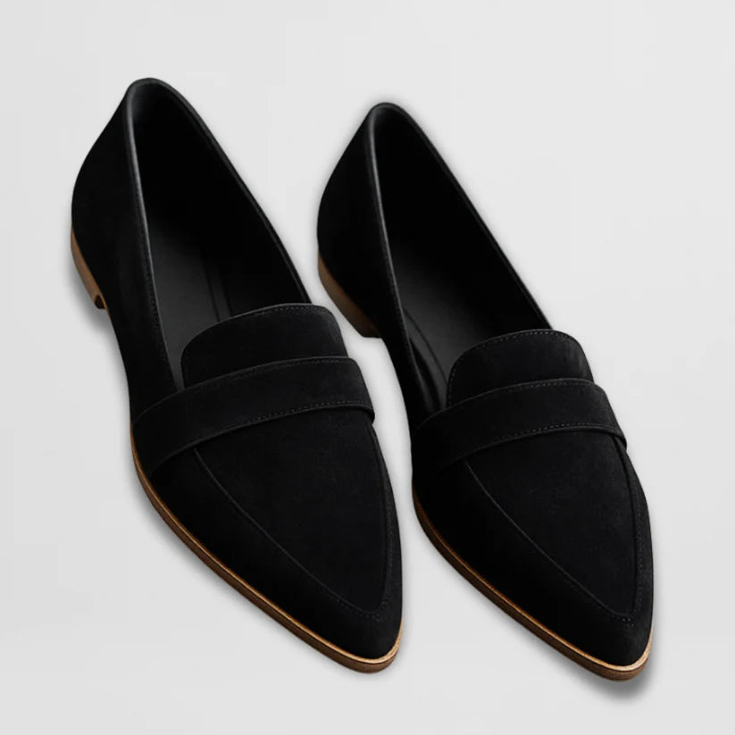 Mocassins classiques à bout pointu pour femme