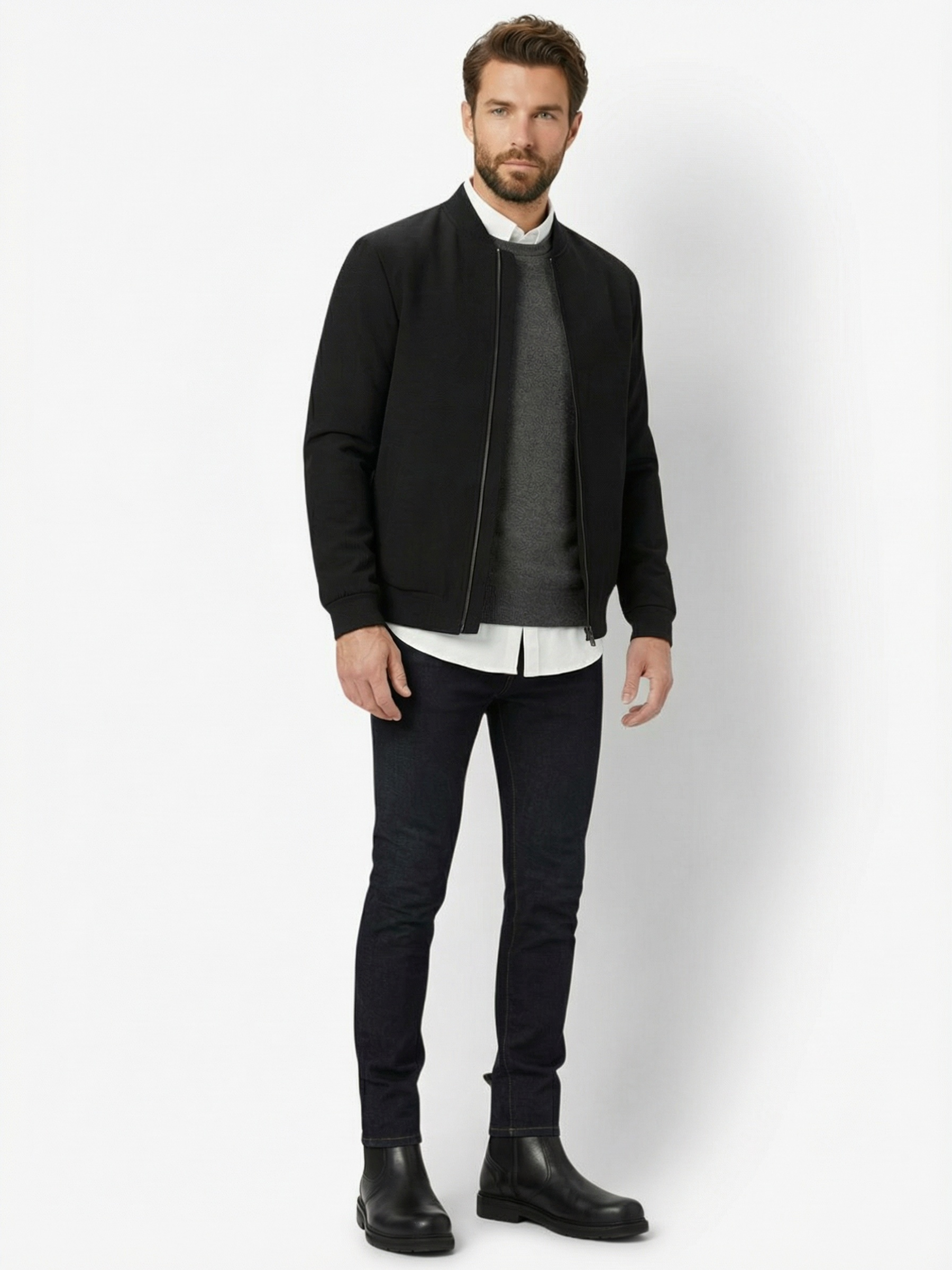 Bottines chelsea classiques pour homme