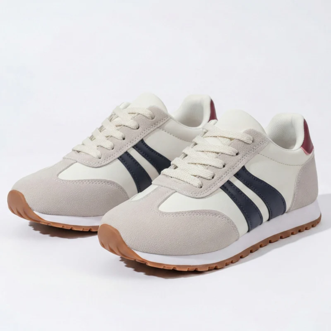 Baskets confortables à lacets pour femme