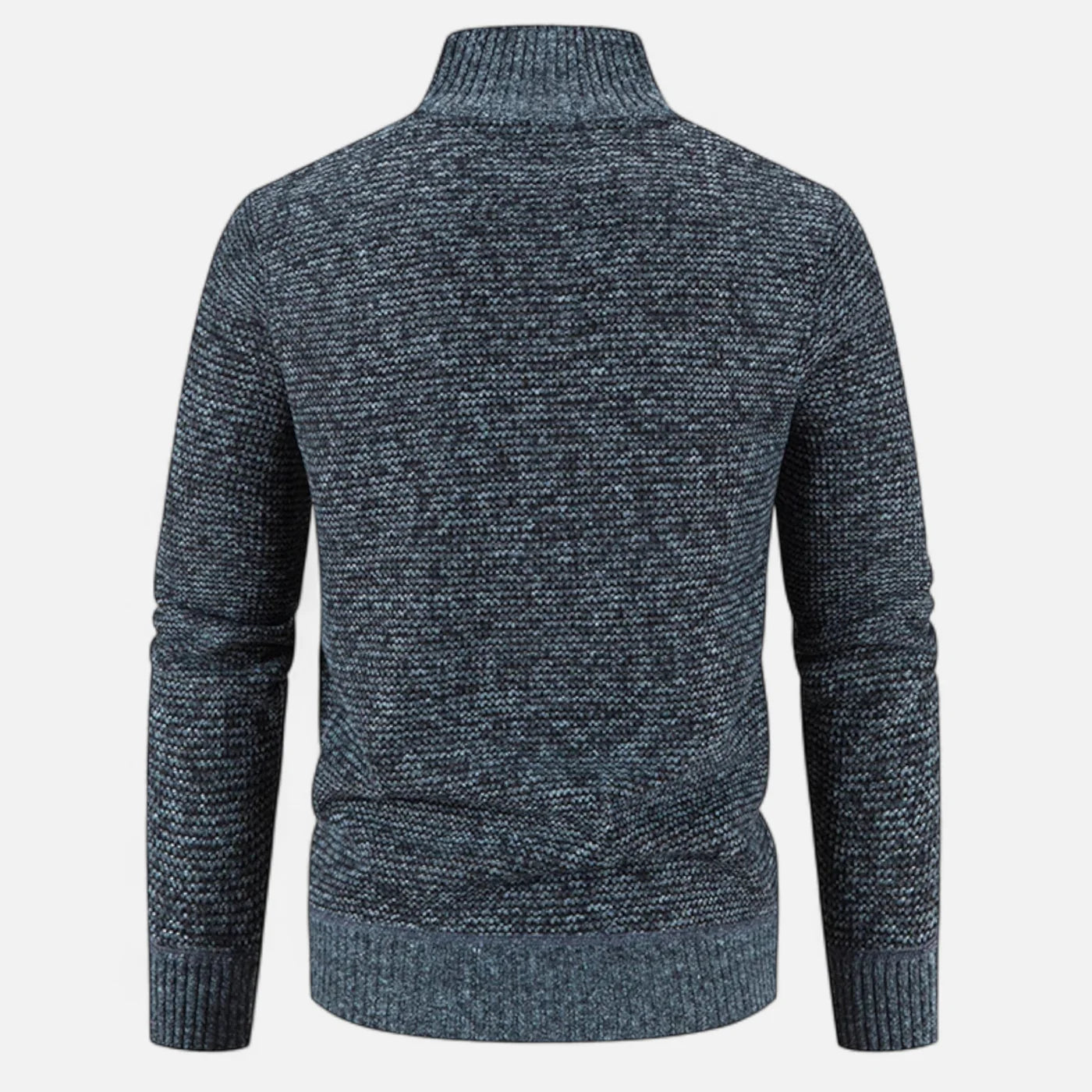 Veste patchwork en polaire à col montant pour homme