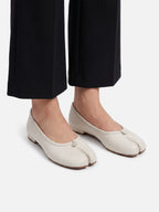 Ballerines Femme Cuir Tabi Bout Fendu