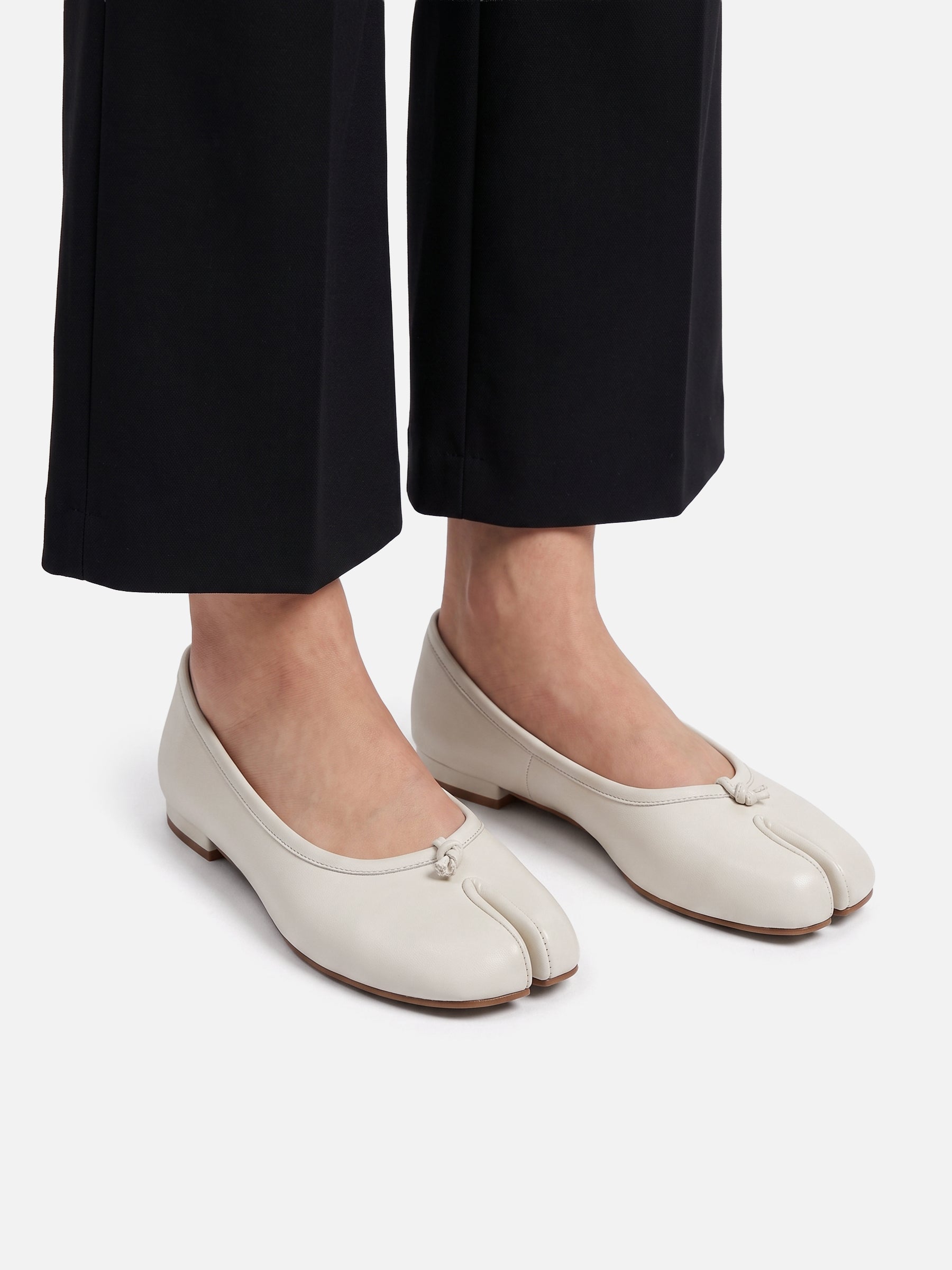 Ballerines Femme Cuir Tabi Bout Fendu