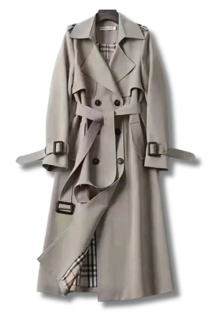 Trench long élégant pour femme