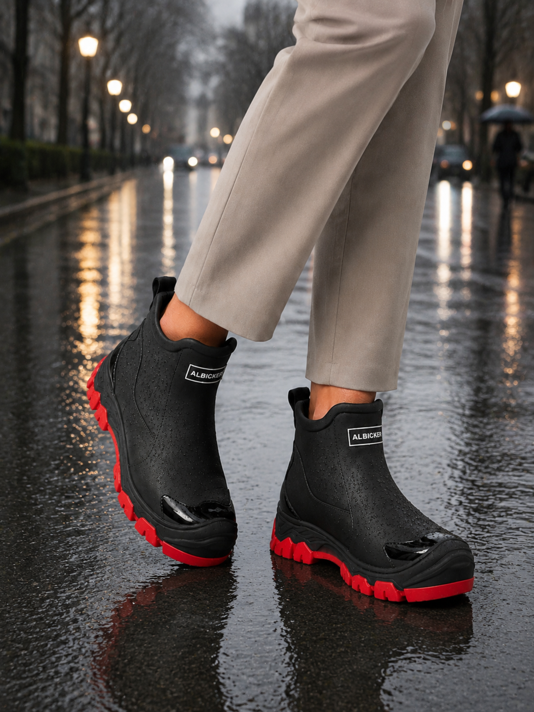 Women's Waterproof Slip Resistant Rain Boots