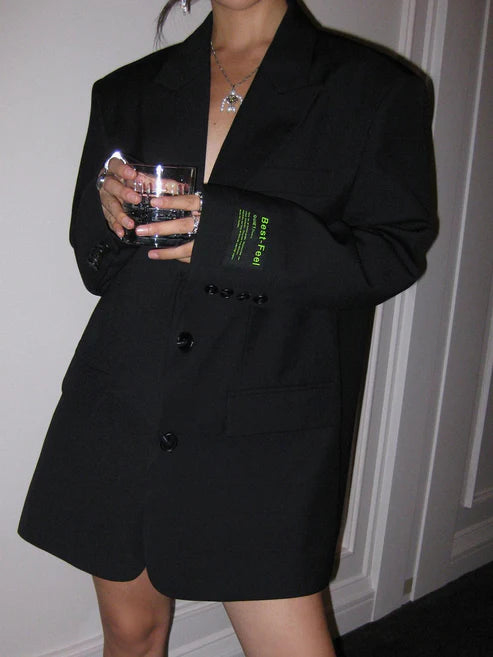 Blazer chic sur mesure pour femme