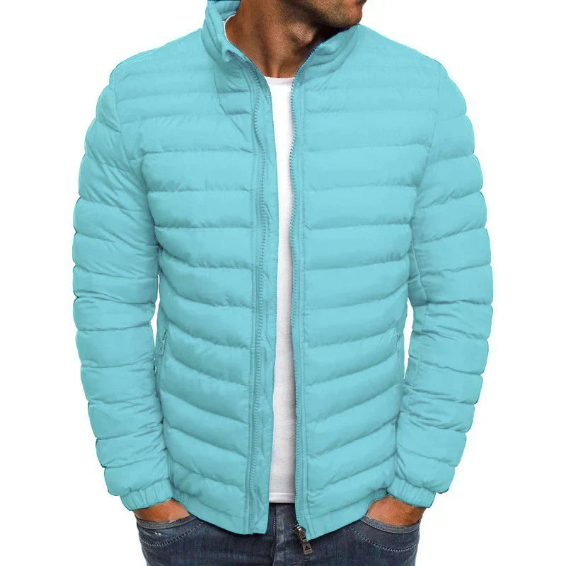 Veste polaire matelassée classique pour hommes