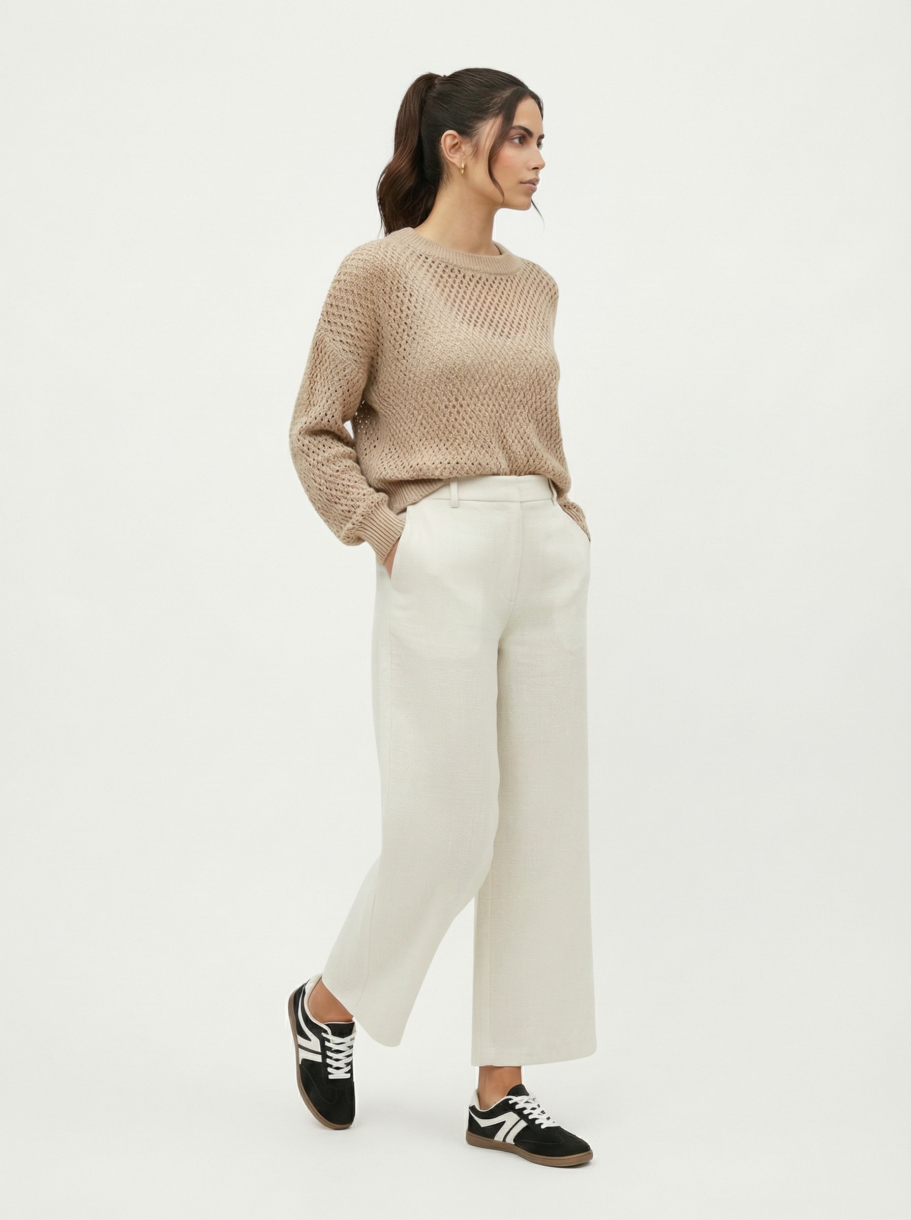 Baskets rétro décontractées pour femme