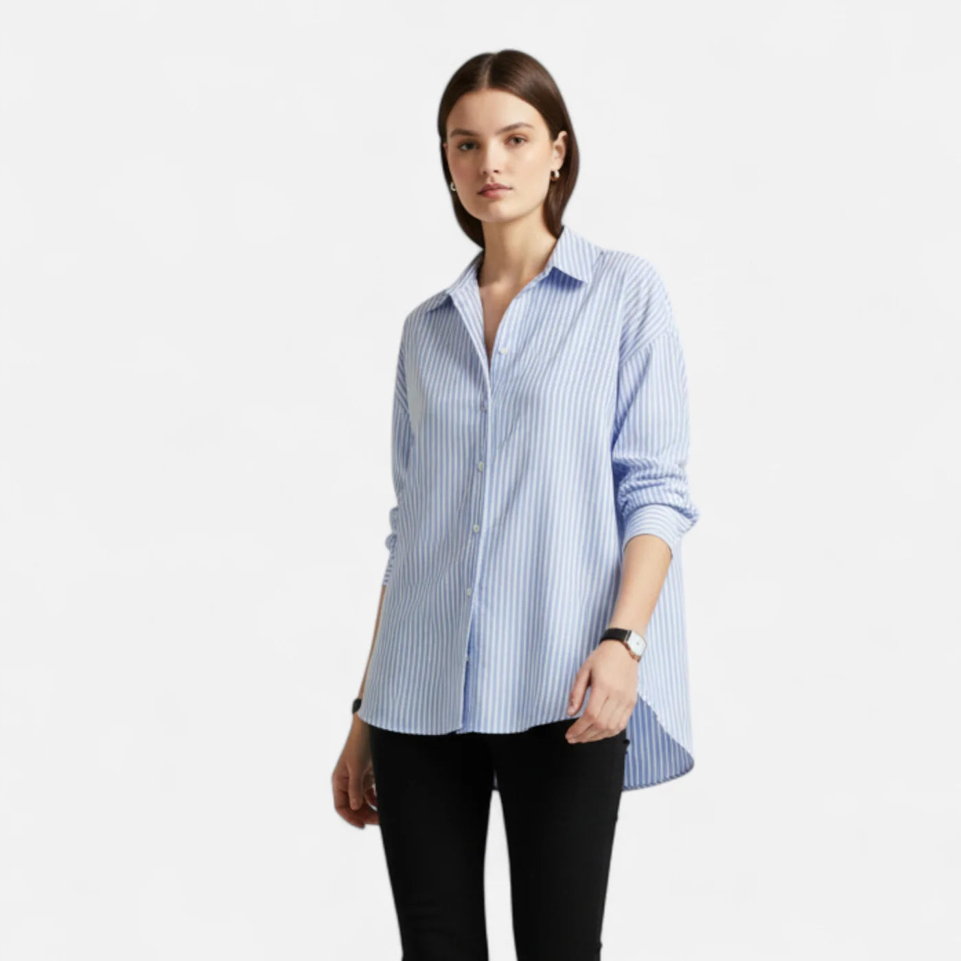 Chemise Oxford en coton pour femme