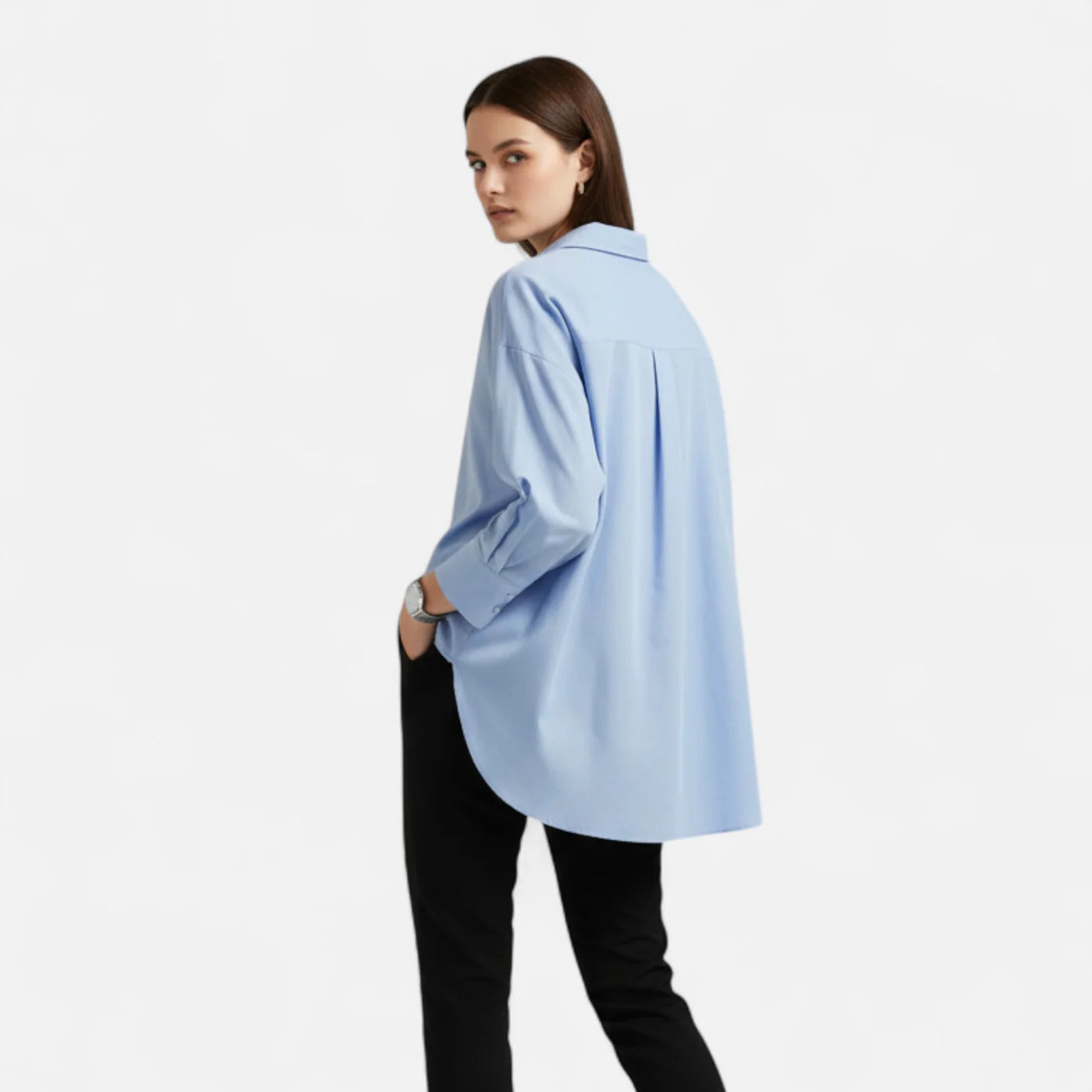 Chemise Oxford en coton pour femme