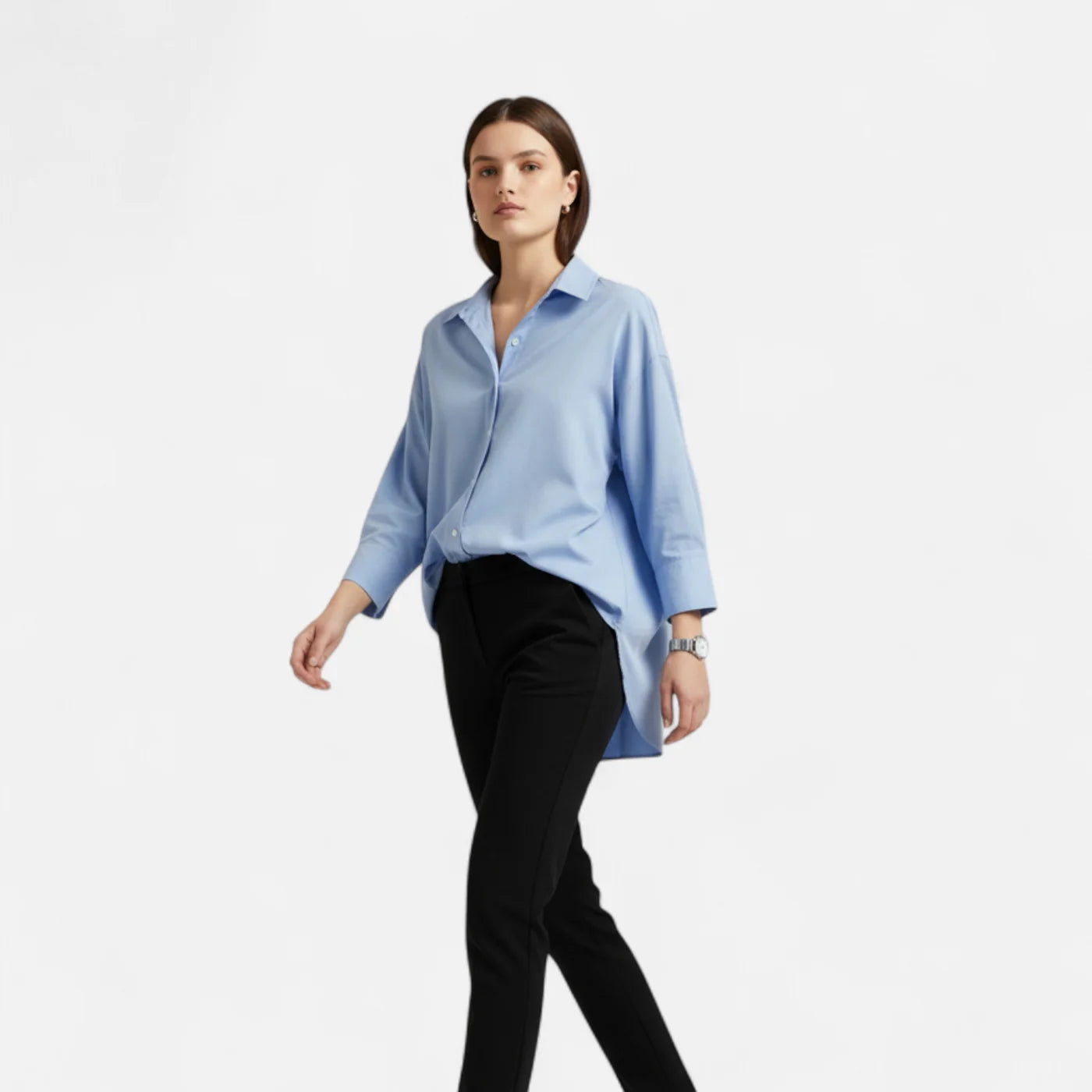 Chemise Oxford en coton pour femme