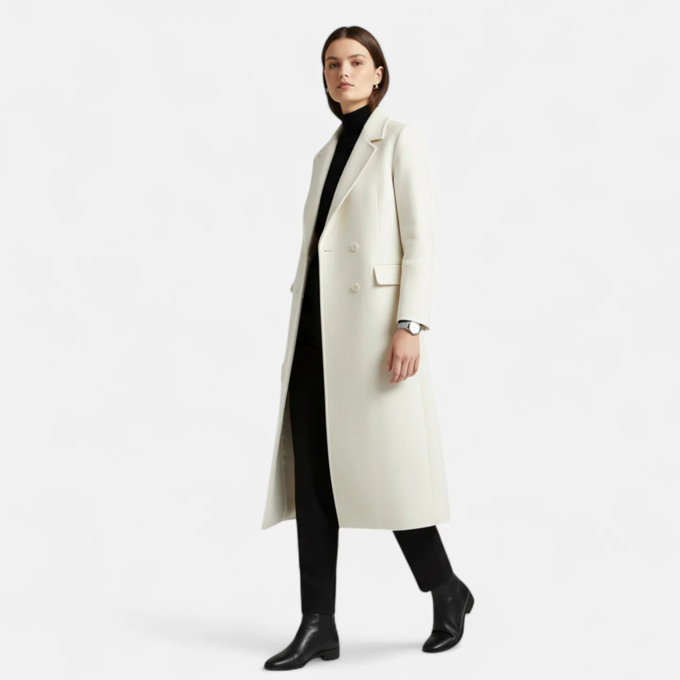 Manteau long élégant pour femme