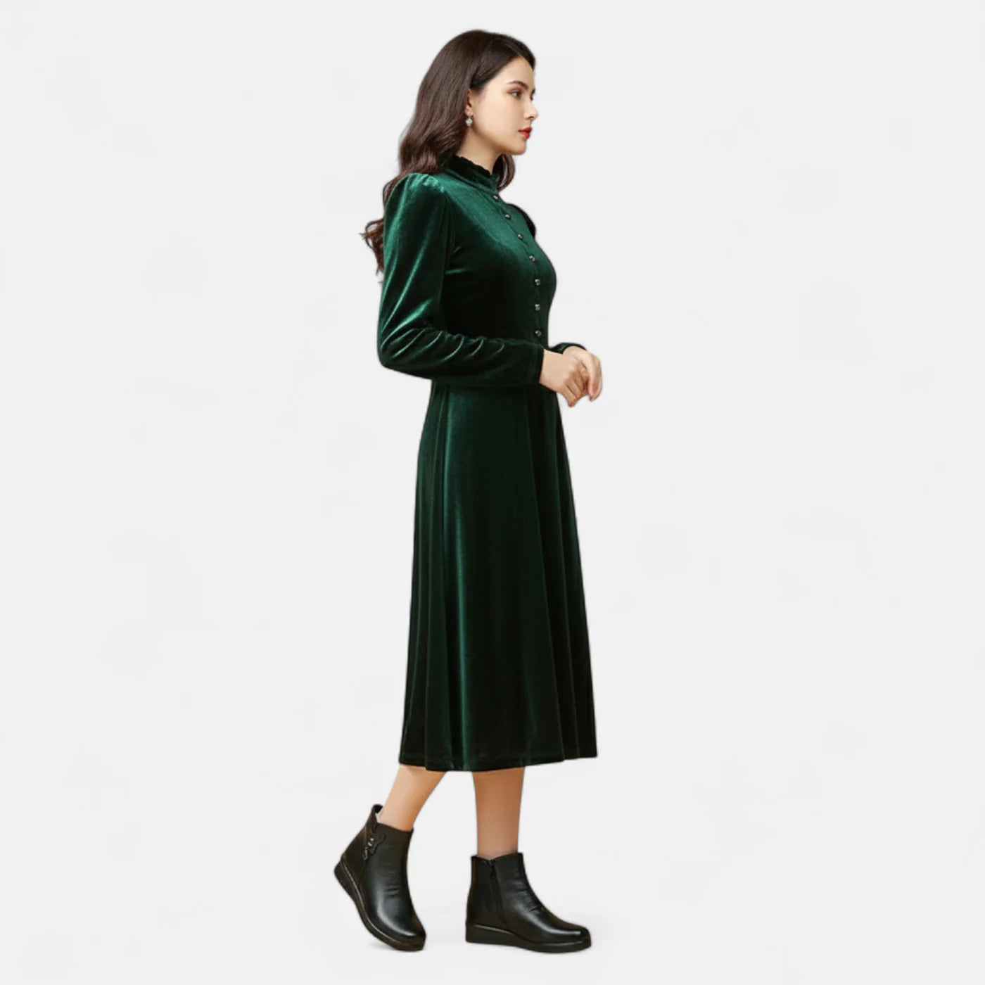 Bottes de neige en coton doux pour femme