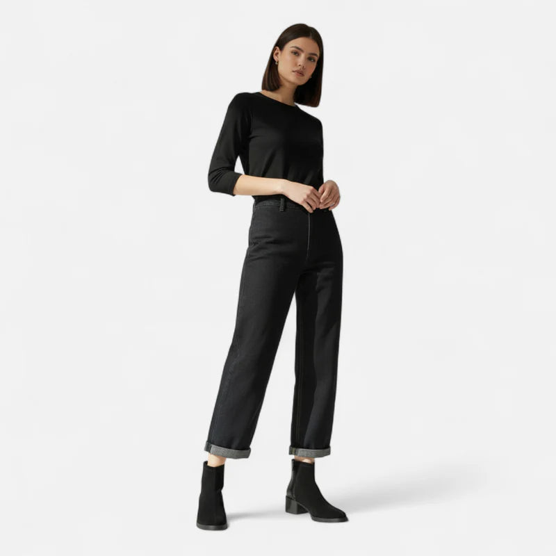 Bottines en daim pour femme à talon moyen et bout carré