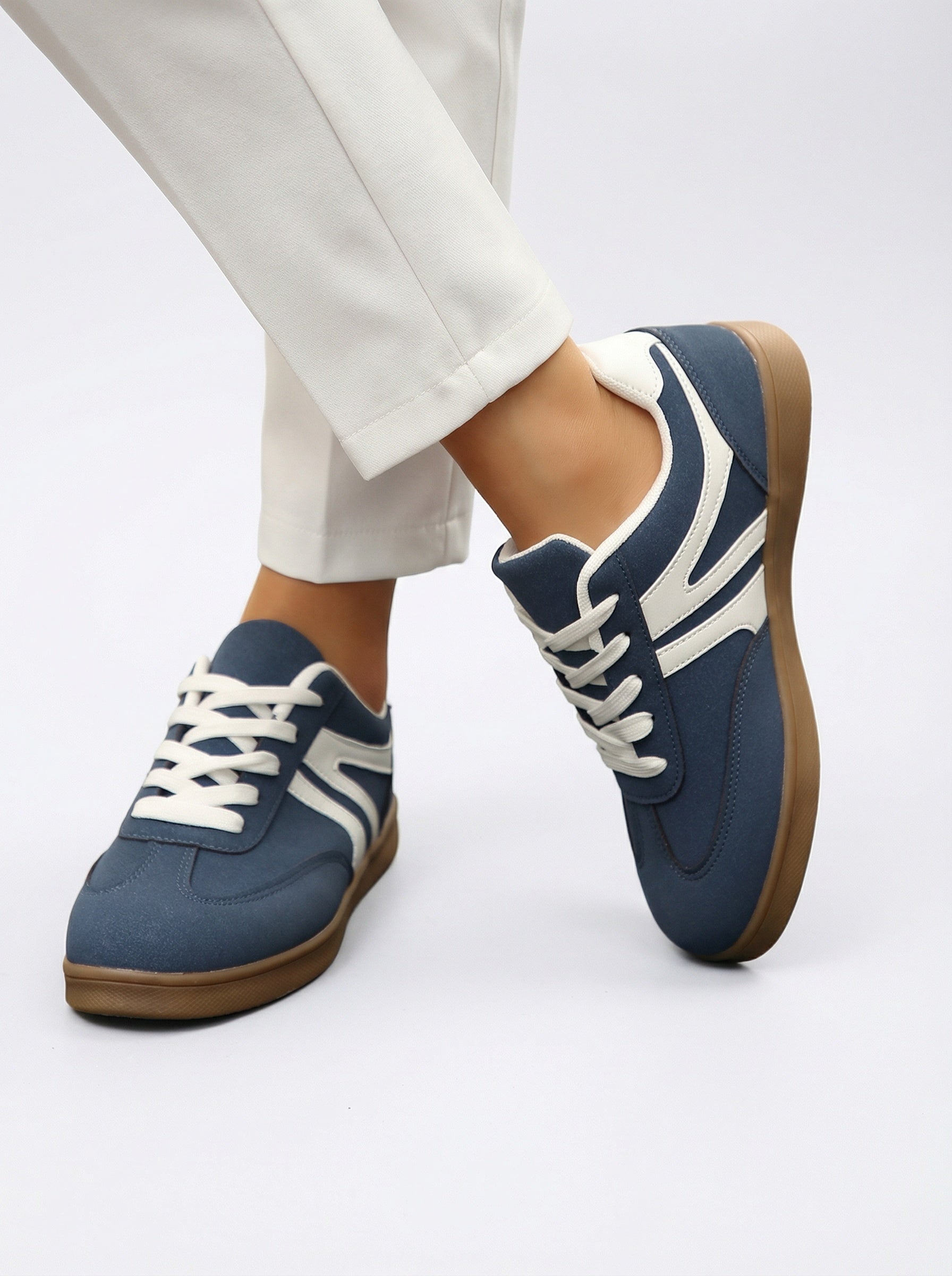 Baskets rétro décontractées pour femme