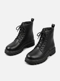 Bottines Rangers Homme en Cuir Lacées