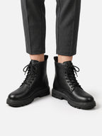 Bottines Rangers Homme en Cuir Lacées