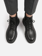 Bottines Rangers Homme en Cuir Lacées