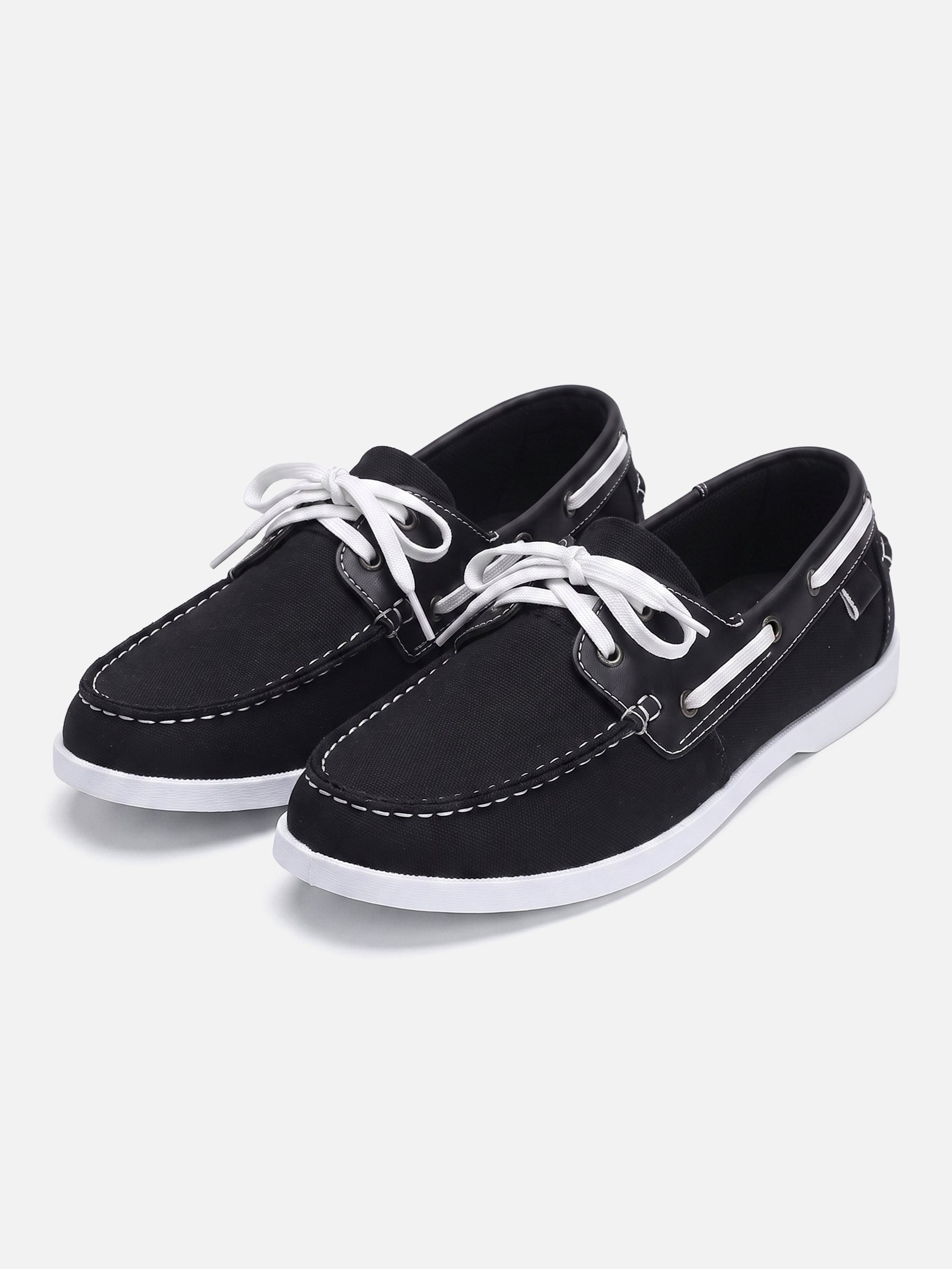 Chaussures Bateau Homme en Cuir Bicolores
