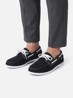 Chaussures Bateau Homme en Cuir Bicolores