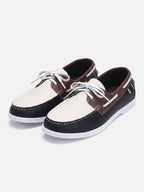 Chaussures Bateau Homme en Cuir Bicolores