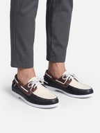 Chaussures Bateau Homme en Cuir Bicolores