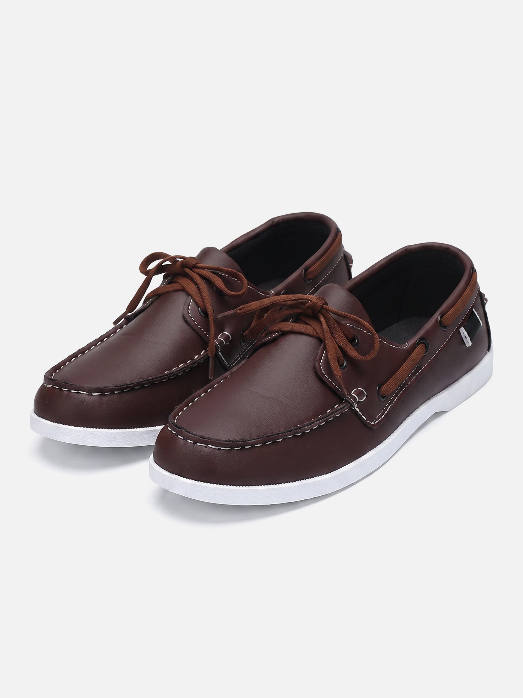 Chaussures Bateau Homme en Cuir Bicolores