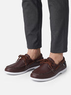 Chaussures Bateau Homme en Cuir Bicolores