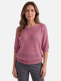 Pull Femme Crochet Manches Chauve-Souris