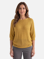 Pull Femme Crochet Manches Chauve-Souris