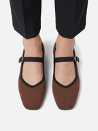 Ballerines Mary Jane Femme en Maille