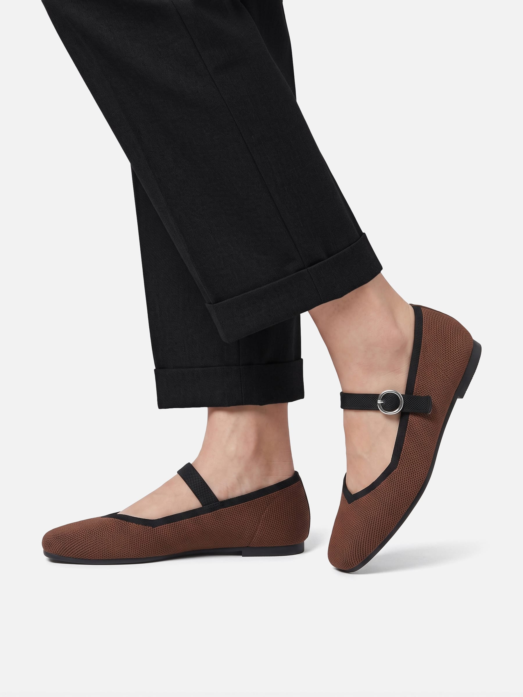 Ballerines Mary Jane Femme en Maille