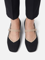 Ballerines Mary Jane Femme en Maille