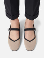 Ballerines Mary Jane Femme en Maille