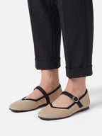 Ballerines Mary Jane Femme en Maille