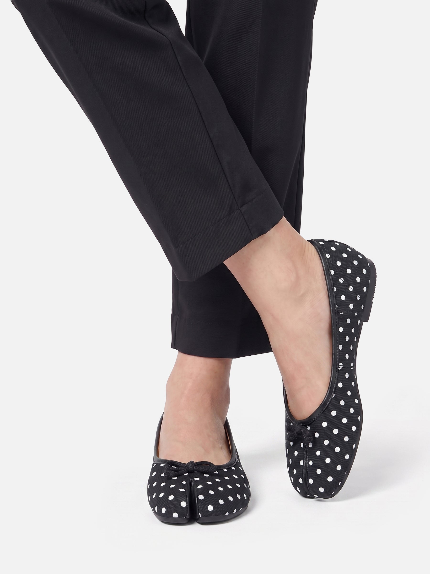 Ballerines Femme Tabi Bout Fendu Pois