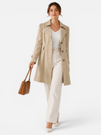 Women's Single Breasted Trench Coat