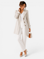Women's Single Breasted Trench Coat
