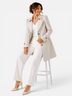 Women's Single Breasted Trench Coat
