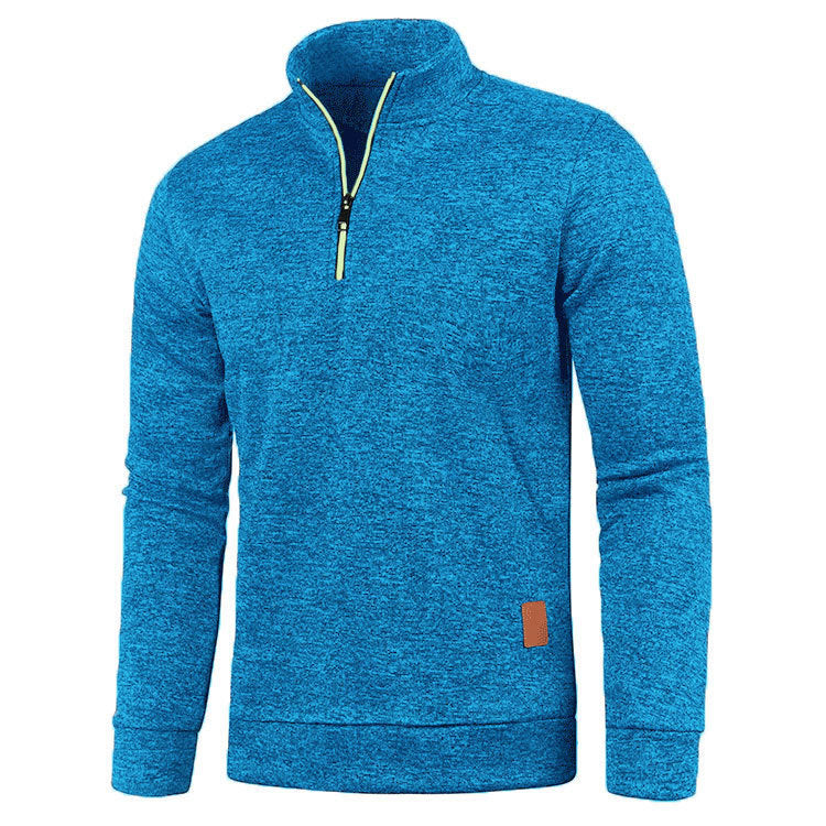 Sweat athlétique demi-zip pour hommes