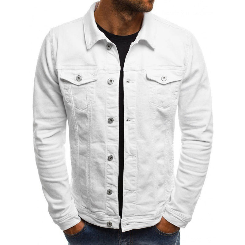 Veste en jean classique pour hommes