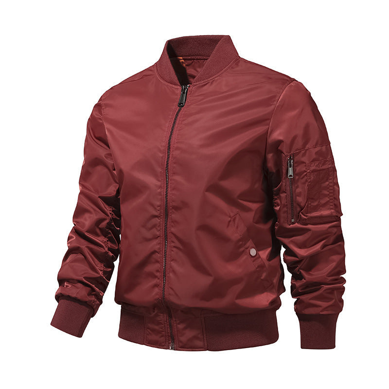 Veste bombardier classique pour hommes