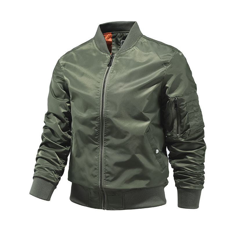 Veste bombardier classique pour hommes