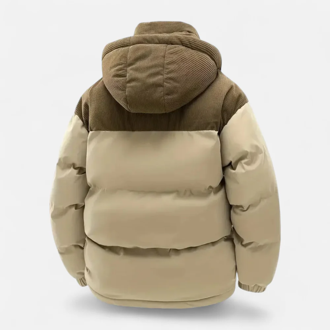 Doudoune homme épaisse à capuche