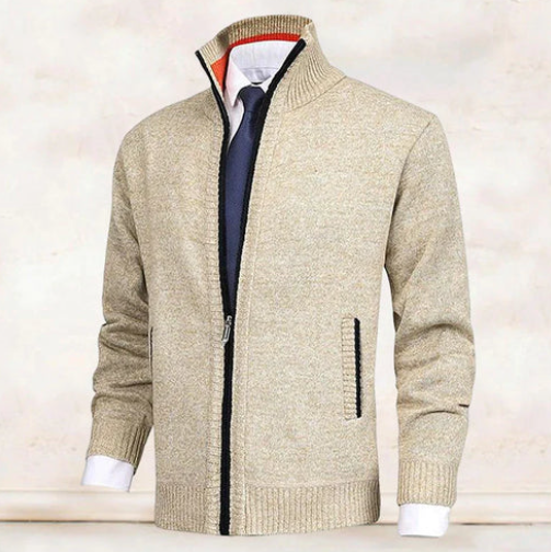 Cardigan à col élégant et confortable pour hommes