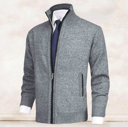 Cardigan à col élégant et confortable pour hommes