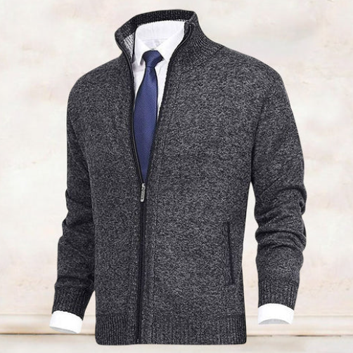 Cardigan à col élégant et confortable pour hommes