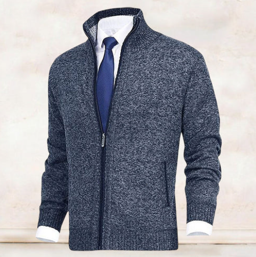 Cardigan à col élégant et confortable pour hommes