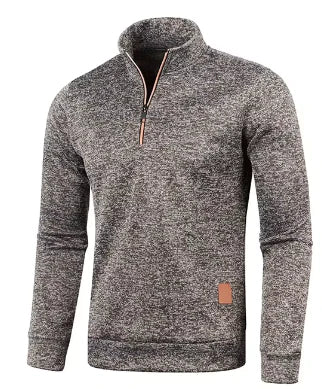 Sweat athlétique demi-zip pour hommes