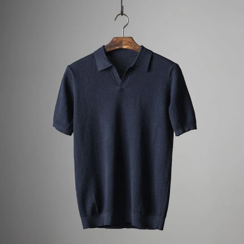 Polo en maille pour hommes